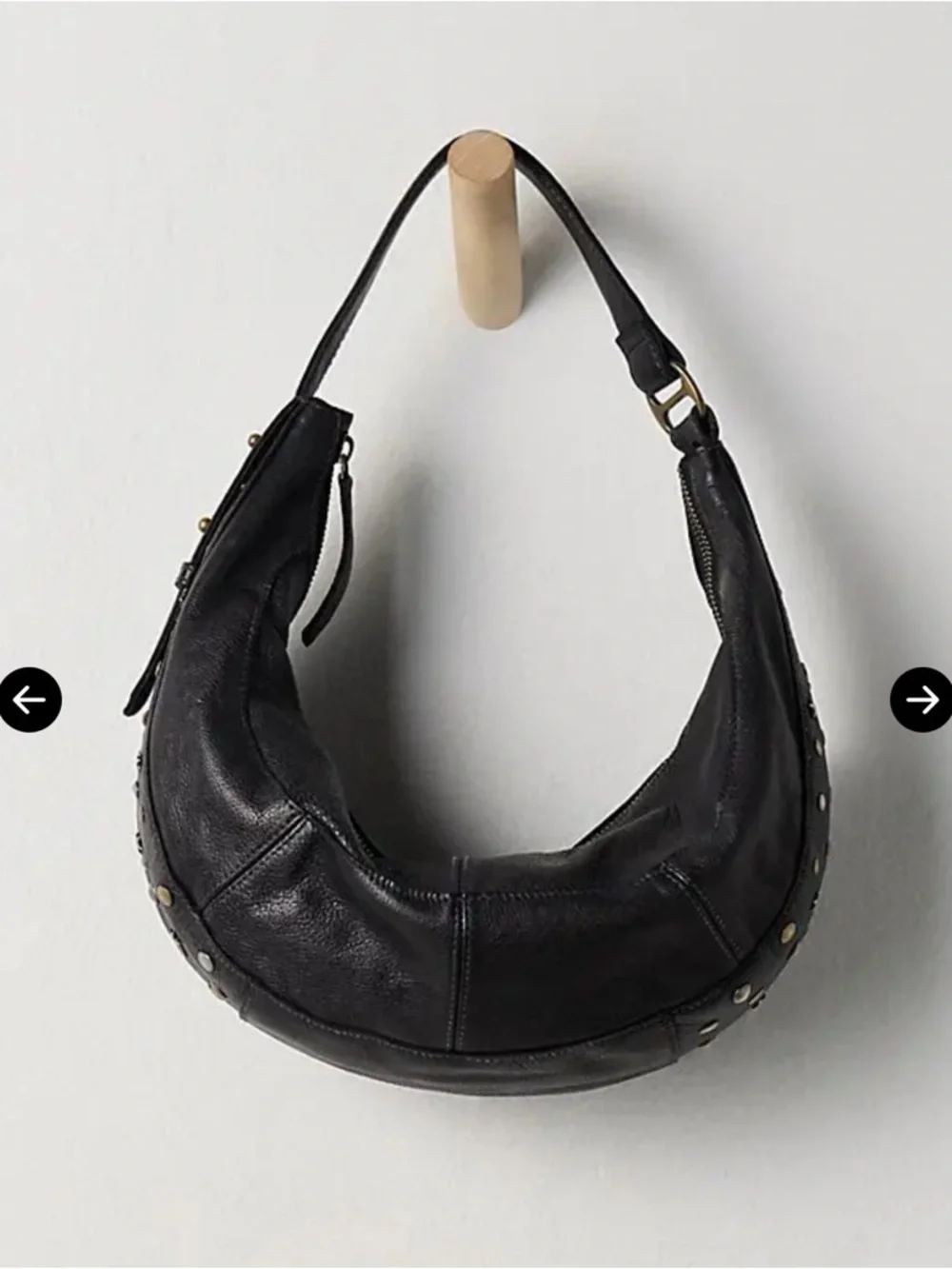 Free People Stellar Leather Shoulder Bag 🔥 - Picture 3 of 4